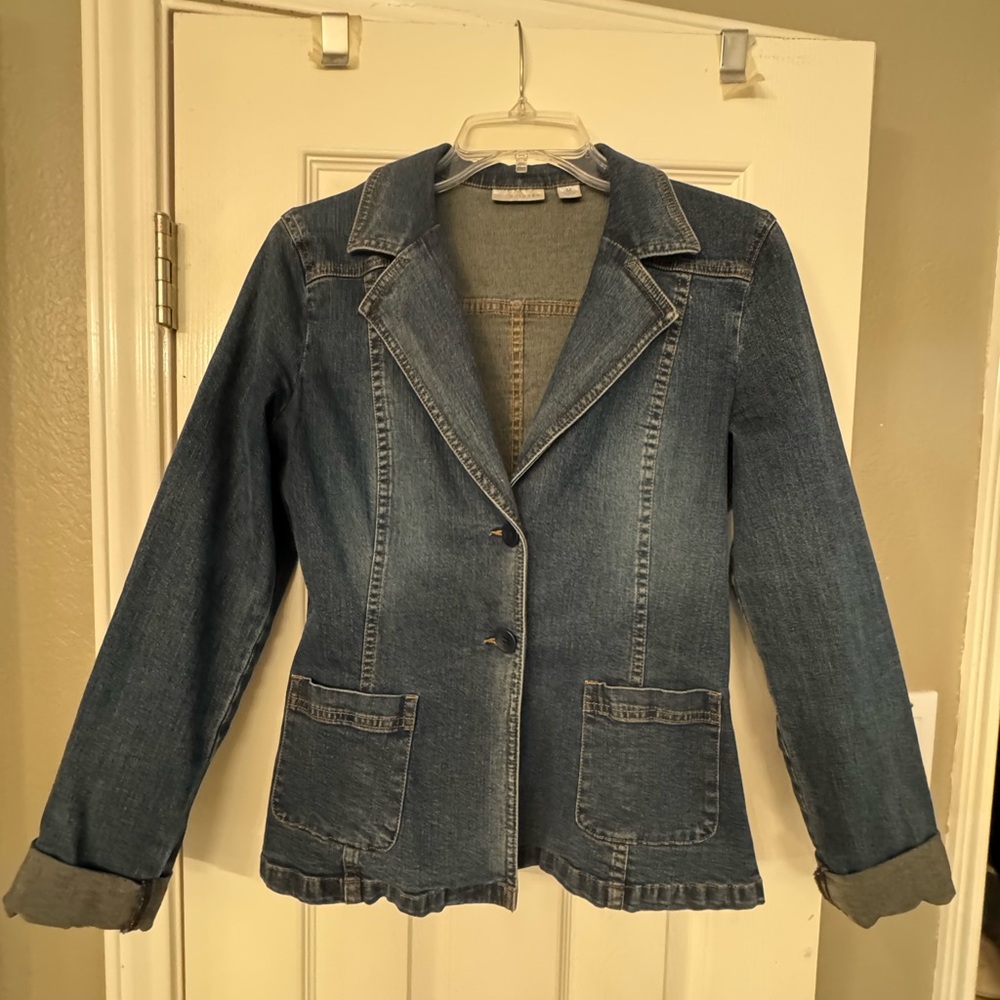 Halogen Classic Blue Jean Jacket